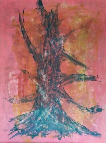 Le vieux chêne by Erwin STEINBACH, Painting for Sale on Singulart