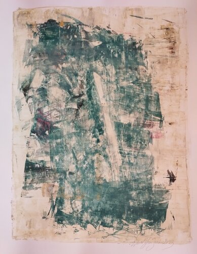 Dimension nature verte by Erwin STEINBACH, Work on Paper for Sale on Singulart