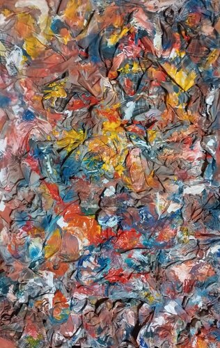 Linge brut peint by Erwin STEINBACH, Textile for Sale on Singulart