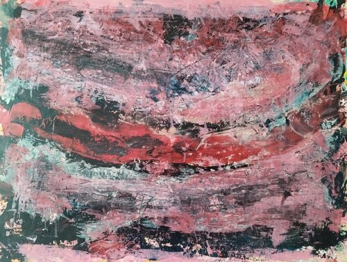 Un vallon dans la montagne de Lure, Mars 2024 van Erwin STEINBACH, Schilderij te koop op Singulart