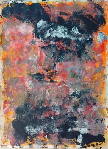 Soleil d'hiver, 2002 van Erwin STEINBACH, Werk op papier te koop op Singulart