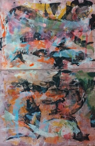 Voyage en couleur, Février 2025 by Erwin STEINBACH, Painting for Sale on Singulart