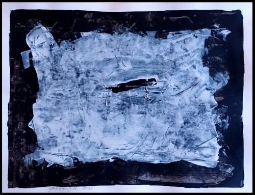 Les roches II by Erwin STEINBACH, Work on Paper for Sale on Singulart