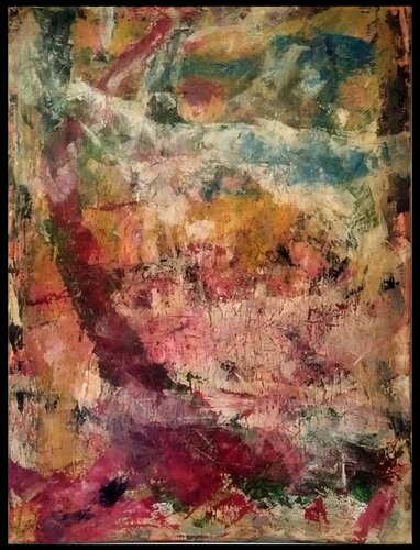 Sorbet framboise, Décembre 2022 by Erwin STEINBACH, Painting for Sale on Singulart