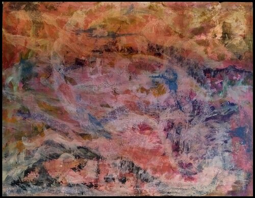 Les brumes de mon cerveau se dissipent, Juillet 2025 van Erwin STEINBACH, Schilderij te koop op Singulart