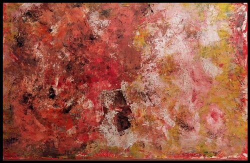 Le soleil se couche sur les champs, Aout 2020 van Erwin STEINBACH, Schilderij te koop op Singulart