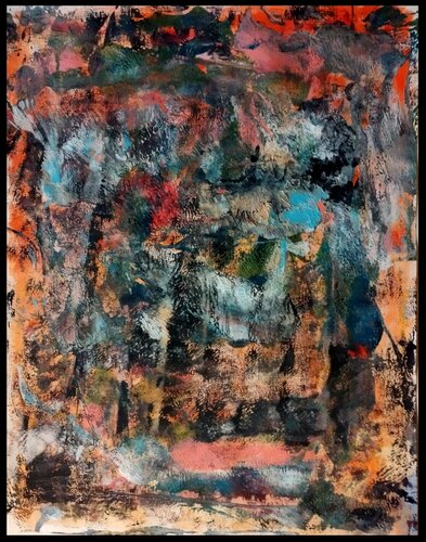 Le cyprès , Juillet 2011, Provence by Erwin STEINBACH, Work on Paper for Sale on Singulart