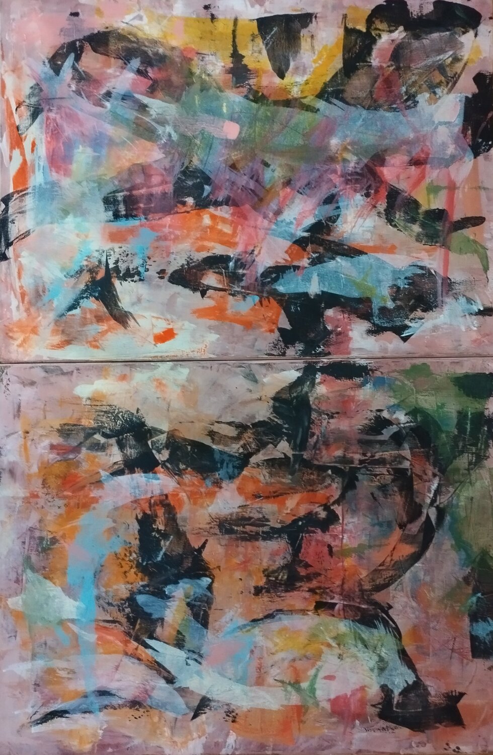 Voyage en couleur, Février 2025 Erwin STEINBACH Dipinto originale in vendita