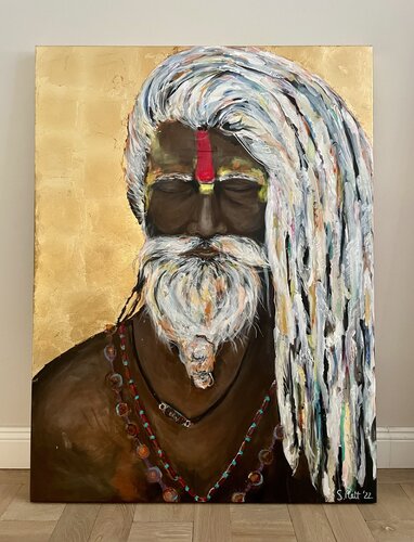 Sadhu von Simone Platt, Malerei kaufen auf Singulart