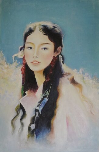 Exquisite and Nature di Qingzhu Lin, Pittura in vendita su Singulart