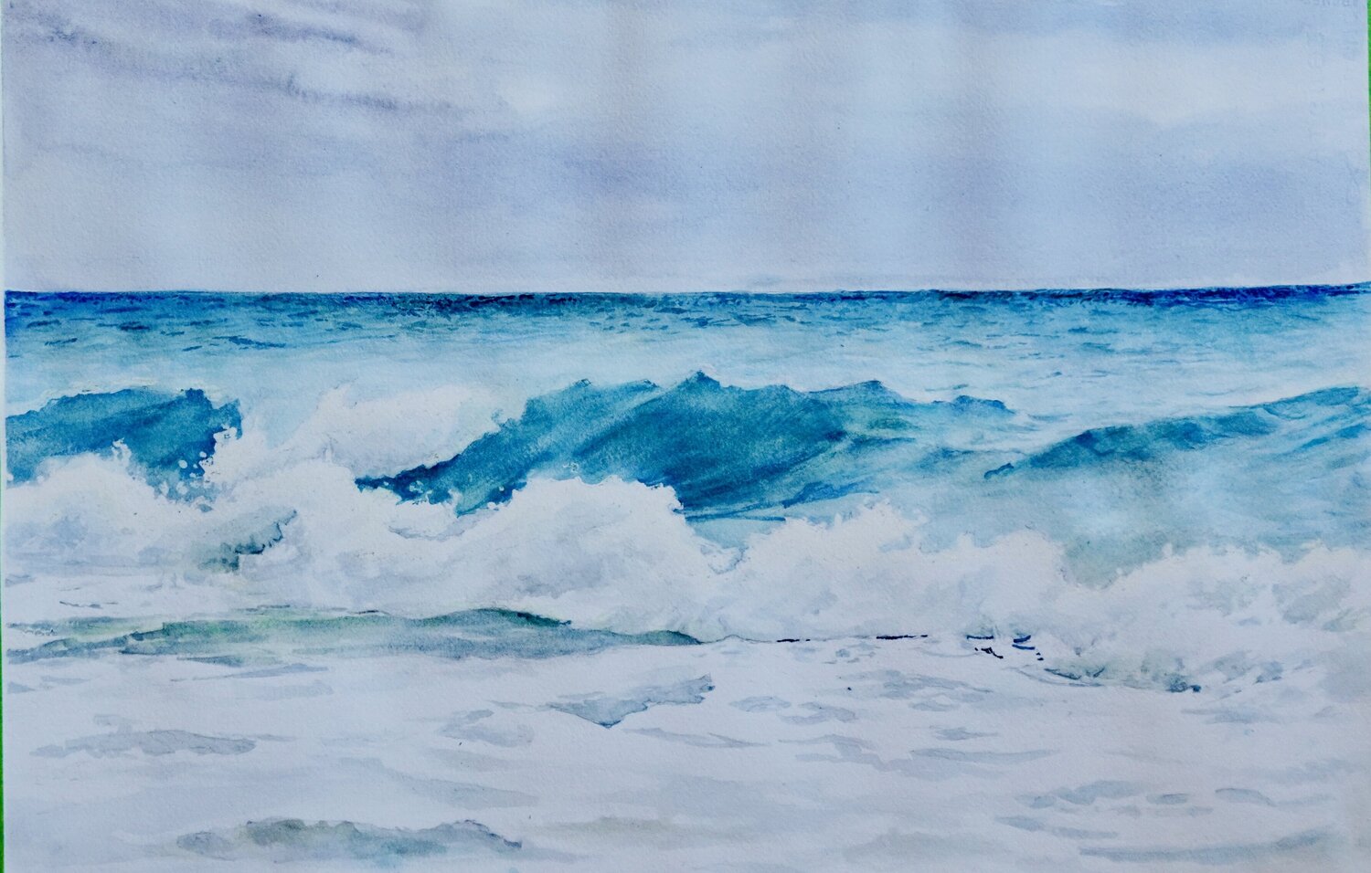 Sea Waves Qingzhu Lin