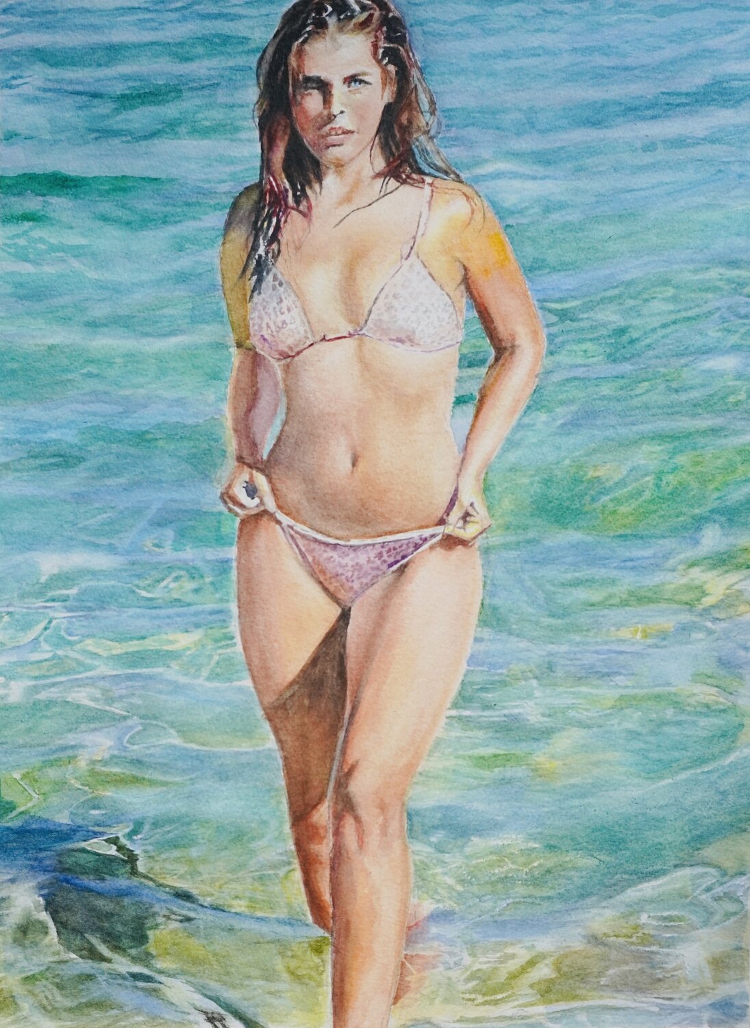 Swimming Model Qingzhu Lin