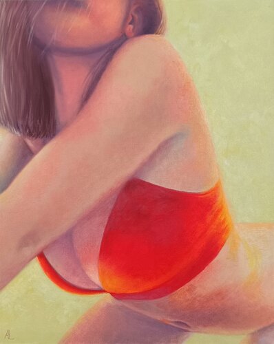 A passionate moment di Ljuba Ananina, Pittura in vendita su Singulart