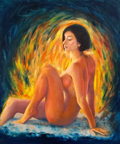Microcosm di Ljuba Ananina, Pittura in vendita su Singulart