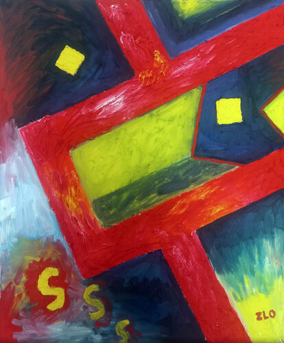 Calles curvadas par Lamar Fría, Peinture en vente sur Singulart