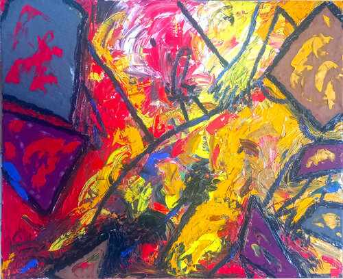Sodoma par Lamar Fría, Peinture en vente sur Singulart