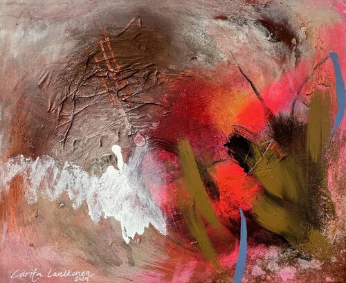 Time to blossom di Carita Laukkonen, Pittura in vendita su Singulart