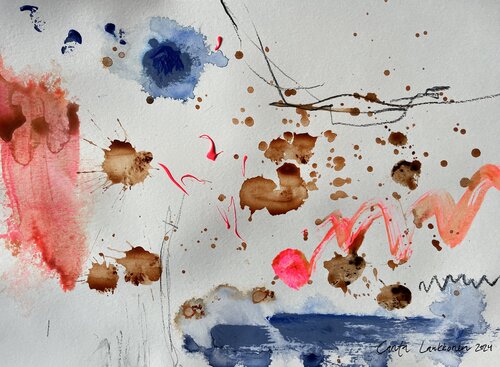 My joyful jumps di Carita Laukkonen, Opera su carta in vendita su Singulart