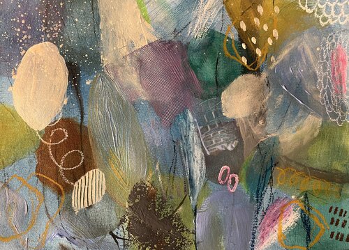 Embracing the moment by Carita Laukkonen, Work on Paper for Sale on Singulart
