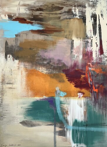 Run baby, Run par Carita Laukkonen, Peinture en vente sur Singulart