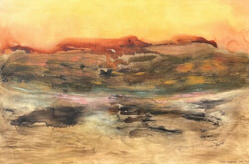 My resting place par Carita Laukkonen, Peinture en vente sur Singulart