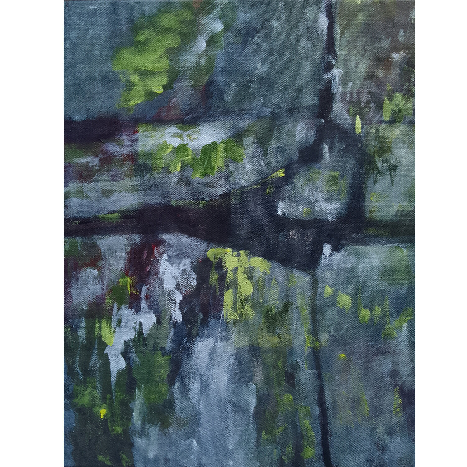 Rainy Summer Day Parag - Cumin Studio Pintura original en venta