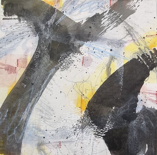 Linienspiel de Marlyse Zuber, Obra en papel a la venta en Singulart