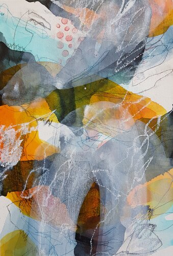 ohne Titel de Marlyse Zuber, Pintura a la venta en Singulart