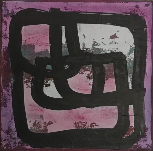 Thinking in Squares I von Wiebke Loosen, Malerei kaufen auf Singulart