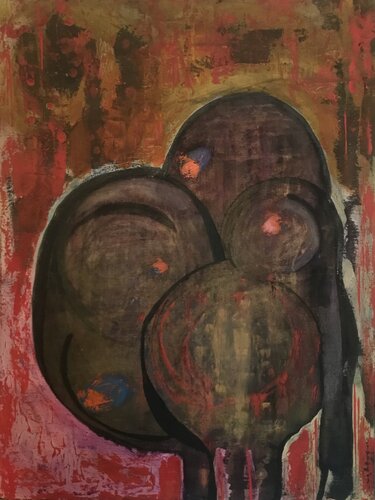 In Love with an Alien de Wiebke Loosen, Pintura a la venta en Singulart