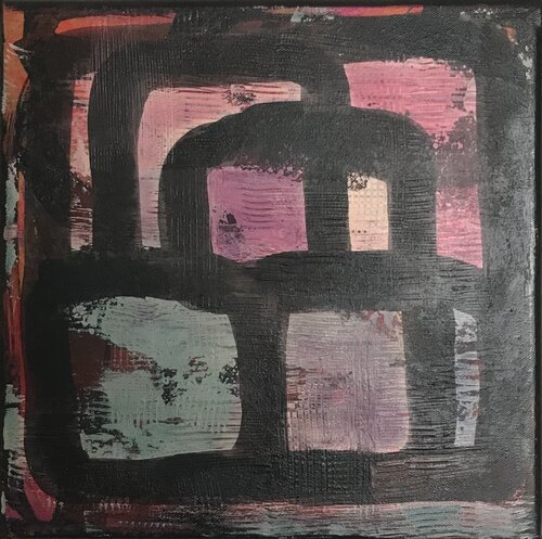 Thinking in Squares III von Wiebke Loosen, Malerei kaufen auf Singulart