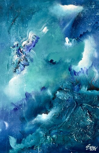 Deep ocean von Mariana Eiras, Malerei kaufen auf Singulart