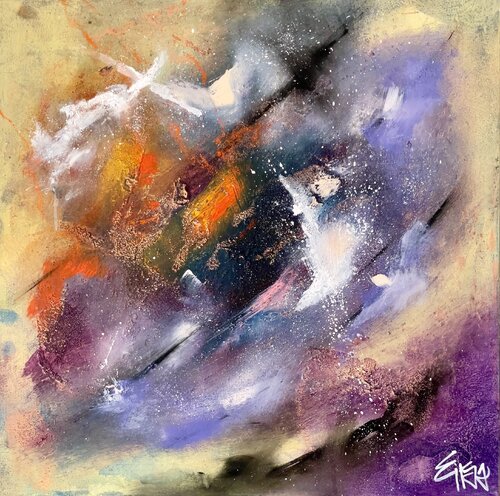 Cenizas de una supernova par Mariana Eiras, Peinture en vente sur Singulart
