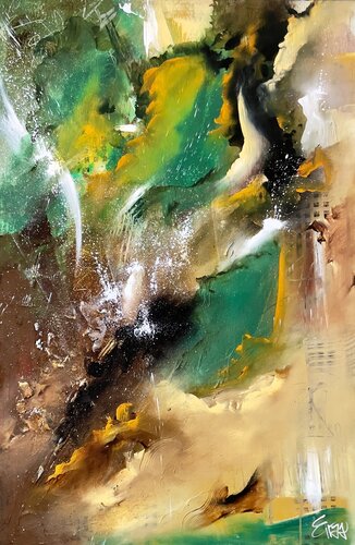 Aurora galáctica van Mariana Eiras, Schilderij te koop op Singulart