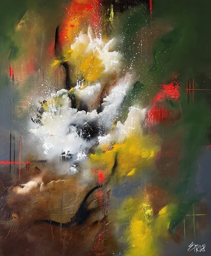 Pulso abstracto van Mariana Eiras, Schilderij te koop op Singulart