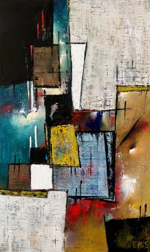 Un lugar sin centro di Mariana Eiras, Pittura in vendita su Singulart