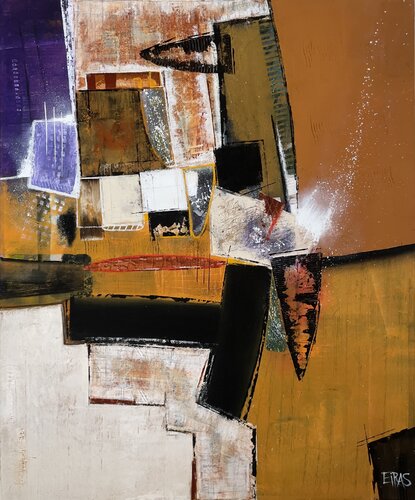 Equilibrio fragmentado di Mariana Eiras, Pittura in vendita su Singulart