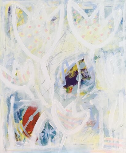 LIEBE by Aline Zentsch, Painting for Sale on Singulart