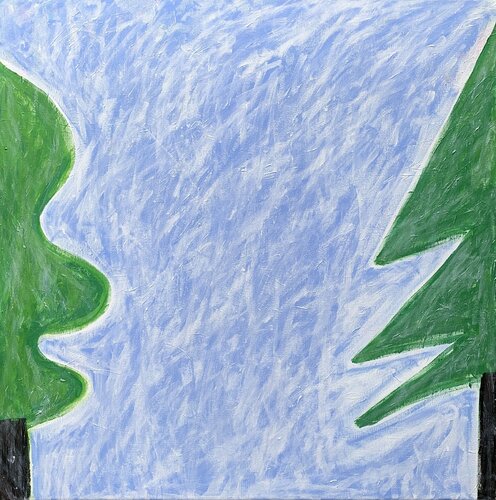 OPEN VIEW par Aline Zentsch, Peinture en vente sur Singulart