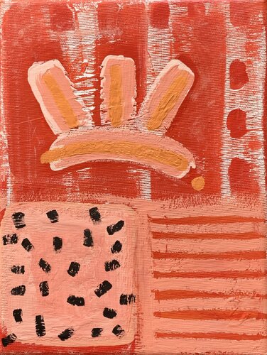 SONNE von Aline Zentsch, Malerei kaufen auf Singulart