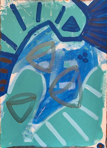 WISHES by Aline Zentsch, Painting for Sale on Singulart