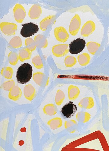 4 HEADS van Aline Zentsch, Schilderij te koop op Singulart