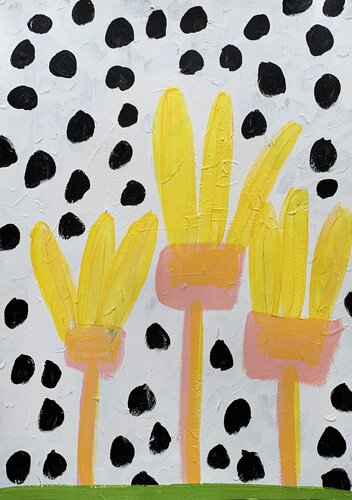 3 PUNKS di Aline Zentsch, Pittura in vendita su Singulart