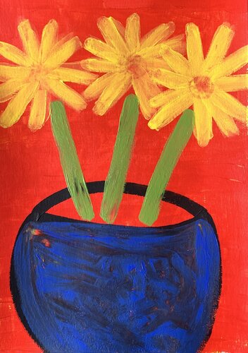 STRAHLEN by Aline Zentsch, Painting for Sale on Singulart