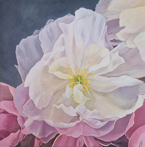 "MELODY OF FLOWERS" van TATIANA KARAPETIAN, Schilderij te koop op Singulart