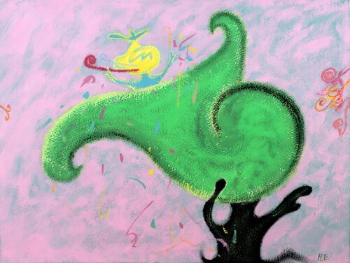 The goddess of spring di HEEJUNG EUN, Opera su carta in vendita su Singulart