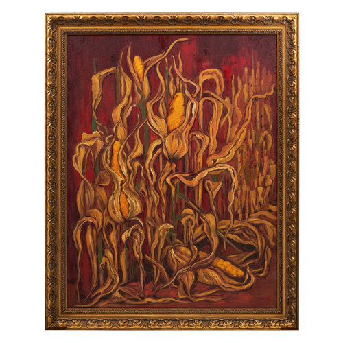 Sunset in Africa von Elena Baltser, Malerei kaufen auf Singulart