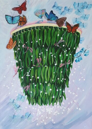 Inverted Reality. di Galyna Antonenko, Pittura in vendita su Singulart