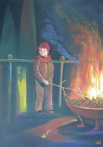 Sparks of Dreams. by Galyna Antonenko, 油畫 for Sale on Singulart