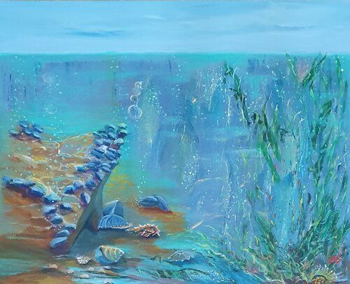Seaweed Garden. by Galyna Antonenko, Painting for Sale on Singulart